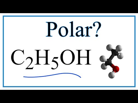 ¿Por qué el alcohol es una molécula polar? ¿Por qué el alcohol es una molécula polar?