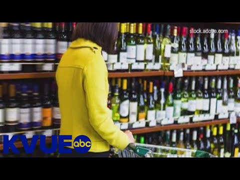 ¿A qué hora se puede comprar vino en Texas?