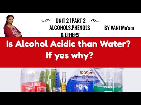 Mejor respuesta: ¿Por qué los alcoholes son más débiles que el agua? Mejor respuesta: ¿Por qué los alcoholes son más débiles que el agua?