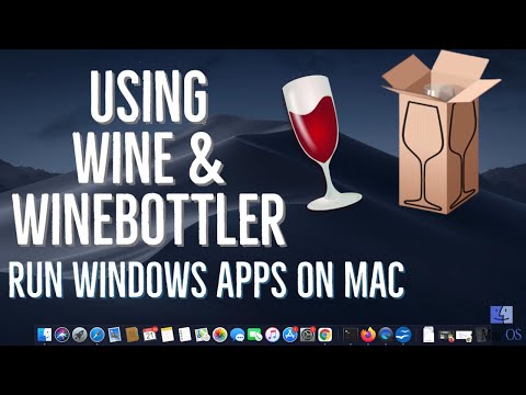 ¿Dónde están instalados los programas Wine en Mac?