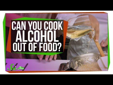 ¿Se elimina el alcohol de los postres?