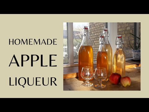 ¿Qué licor va bien con las manzanas?