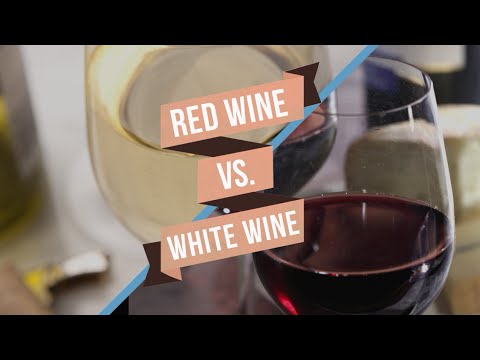 ¿Qué te emborracha más el vino blanco o el tinto?