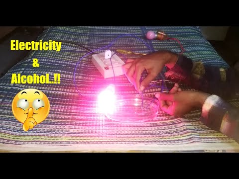 ¿La glucosa y el alcohol conducen la electricidad?