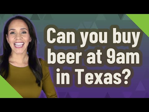 ¿Puedes comprar cerveza el domingo en Texas? ¿Puedes comprar cerveza el domingo en Texas?