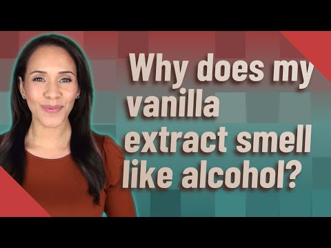 Mejor respuesta: ¿Por qué mi extracto de vainilla sabe a alcohol?