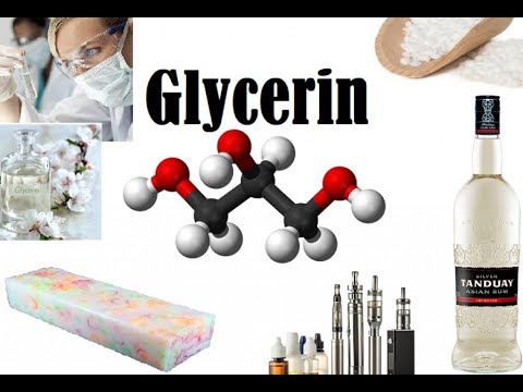 ¿Es lo mismo glicerina que alcohol?