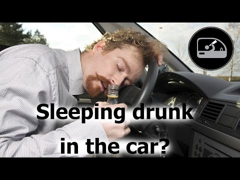 ¿Puedes dormir borracho en tu auto en Texas?